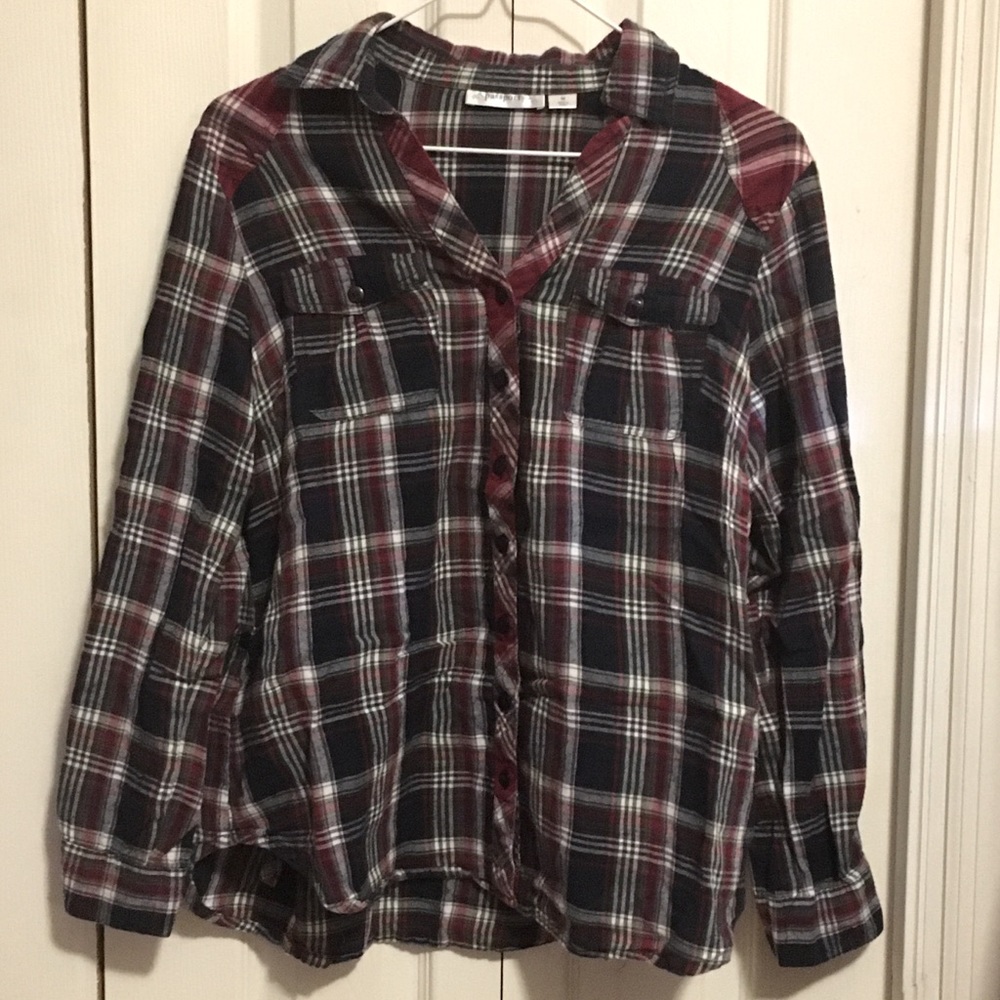 Red & Navy Flannel